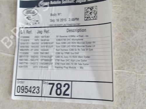Interior roof JAGUAR XF II (X260) 2.0 D | BP29568708I12 
