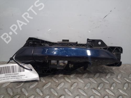Used Rear left exterior door handle VW PASSAT B6 (3C2) 2.0 TDI 16V (140 hp) 13694254