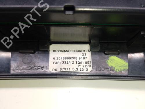 Climate control MERCEDES-BENZ C-CLASS (W204) C 200 CDI (204.001) | BP31063318I5 
