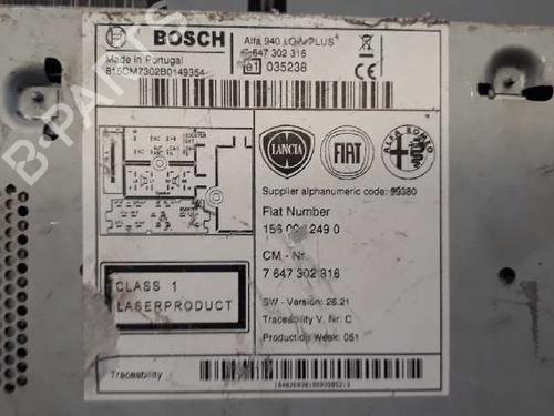 Radio ALFA ROMEO GIULIETTA (940_) 1.6 JTDM (940FXD1A) | BP3124403E6 