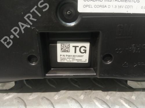 Instrument cluster OPEL CORSA D (S07) 1.3 CDTI (L08, L68) | BP8503203C47 