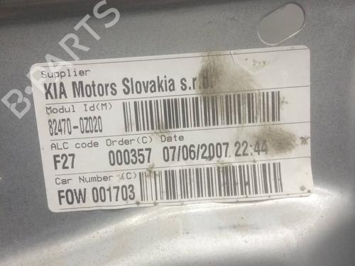 Front left window mechanism KIA SPORTAGE II (JE_, KM_) 2.0 CRDi | BP11851902C22 