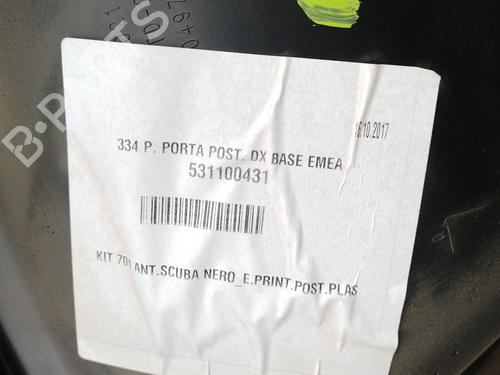 Rear right panel FIAT 500X (334_) 1.6 D Multijet (334AXA1B, 334AXA11) | BP32217184C61