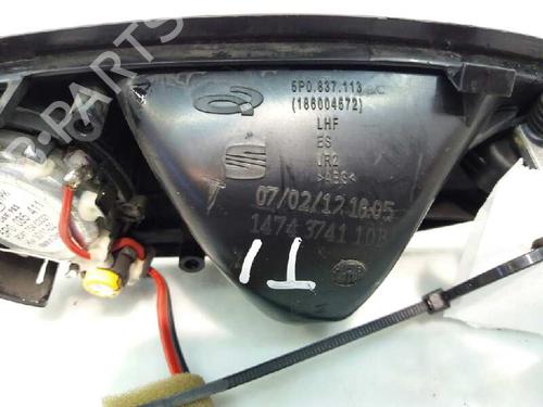Rear left interior door handle SEAT LEON (1P1)  | BP3222017I15 