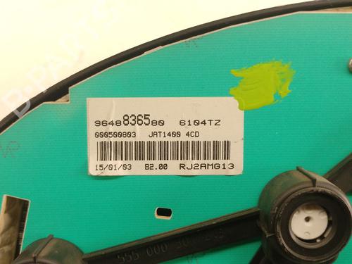 Instrument cluster PEUGEOT 206 Van 1.4 HDi | BP28289568C47 