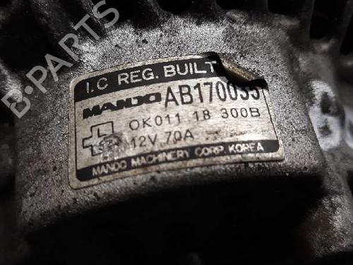 Alternator KIA SPORTAGE SUV (K00)  | BP6548899M7 