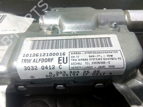 Venstre sete kollisjonspute MERCEDES-BENZ C-CLASS (W203) C 220 CDI (203.008) | BP3033610C13 