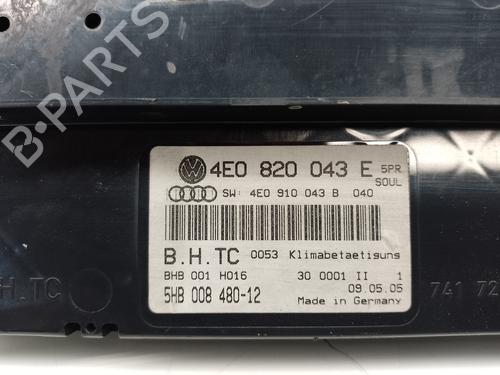 AC Styreenhet / Manøvreringsenhet AUDI A8 D3 (4E2, 4E8) 4.0 TDI quattro | BP18073751I5 