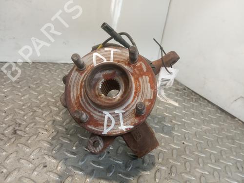 Used Left front steering knuckle FORD FIESTA V (JH_, JD_) 1.4 TDCi (68 hp) 3039289
