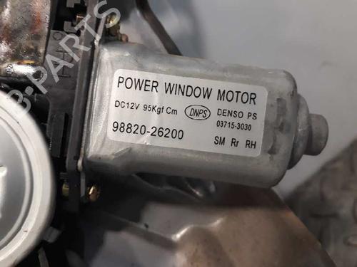 Rear right window mechanism HYUNDAI SANTA FÉ I (SM) 2.0 CRDi | BP7095282C25 