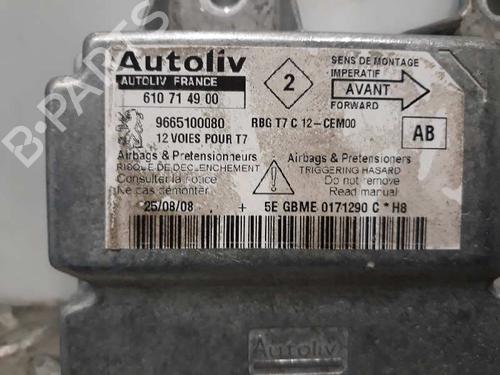 ECU airbags PEUGEOT 308 SW I (4E_, 4H_)  | BP7084850M53