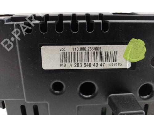 Instrument cluster MERCEDES-BENZ C-CLASS (W203) C 270 CDI (203.016) | BP18100736C47 