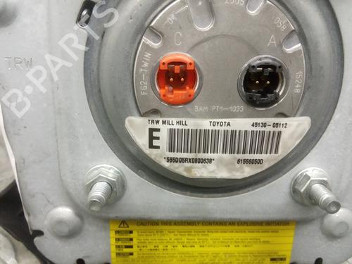 Driver airbag TOYOTA AVENSIS Saloon (_T25_) 2.0 D-4D (CDT250_, CDT250R) | BP9242659C9 