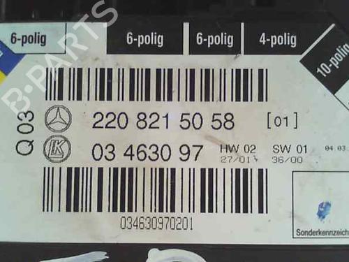 Electronic module MERCEDES-BENZ S-CLASS (W220)  | BP11670991M83 
