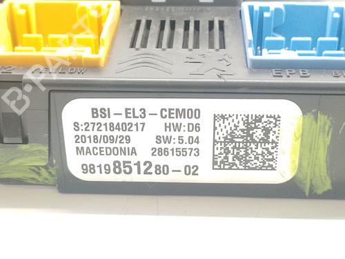 Fuse box CITROËN C4 CACTUS 1.5 BlueHDi 100 | BP30129659E1 - Image 4
