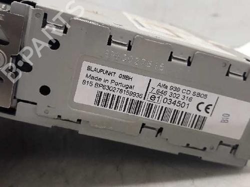 Radio ALFA ROMEO BRERA (939_) 2.4 JTDM 20V (939DXD1B, 939DXM1B) | BP5853466E6 