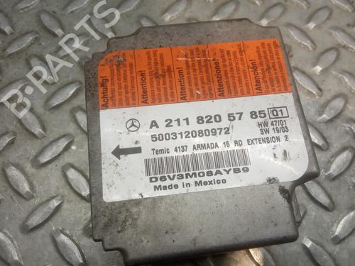 Used ECU airbags MERCEDES-BENZ E-CLASS T-Model (S211) E 240 T (211.261) (177 hp) 10678256