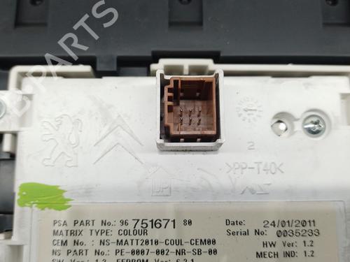 Instrument cluster PEUGEOT 508 I (8D_) 1.6 HDi | BP31338088C47 