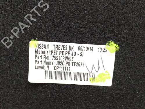 Rear parcel shelf NISSAN NOTE (E12) 1.5 dCi | BP30005995C85 