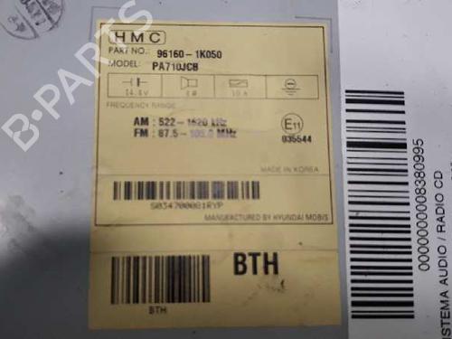 Radio HYUNDAI ix20 (JC)  | BP5267074E6 