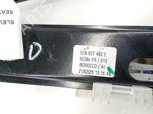Front right window mechanism SEAT LEON (KL1, KLG) 1.5 TSI | BP36163258C23 - Image 3