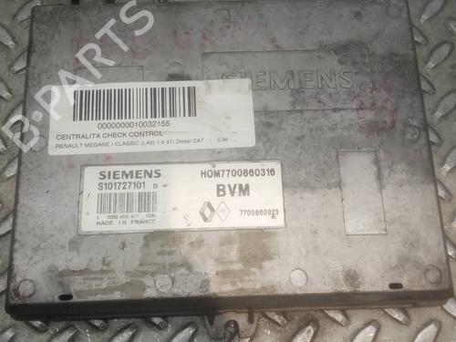 Used Control unit RENAULT MEGANE I Classic (LA0/1_) 1.9 dCi (LA05) (105 hp) 11856801