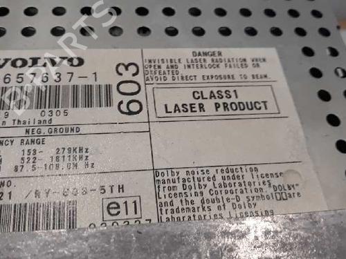 Radio VOLVO S60 I (384) 2.4 D | BP5312639E6 
