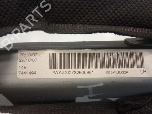 Left curtain airbag NISSAN QASHQAI / QASHQAI +2 I (J10, NJ10, JJ10E)  | BP4730170C11 