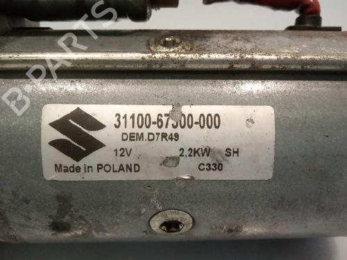 Starter SUZUKI GRAND VITARA II (JT, TE, TD) 1.9 DDiS (JB419WD, JB419XD) | BP3543825M8 