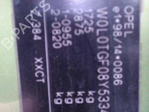Ladeluftkühler OPEL ASTRA G Hatchback (T98)  | BP3058689M30 