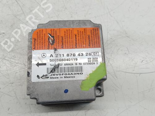Used ECU airbags MERCEDES-BENZ E-CLASS (W211) E 280 CDI (211.020) (190 hp) 31886448
