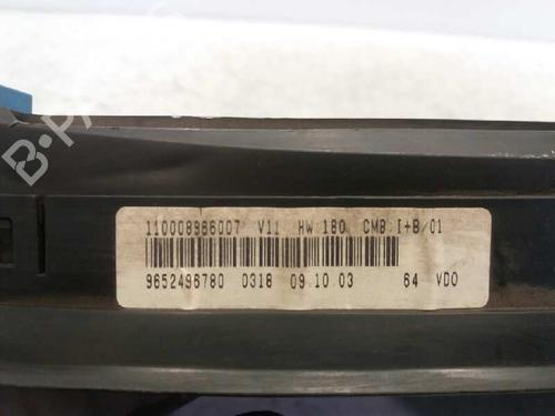 Instrument cluster CITROËN XSARA PICASSO (N68) 2.0 HDi | BP4909378C47 