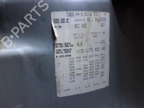 Gearbox AUDI A4 B7 (8EC) 2.0 TDI | BP8186840M3 