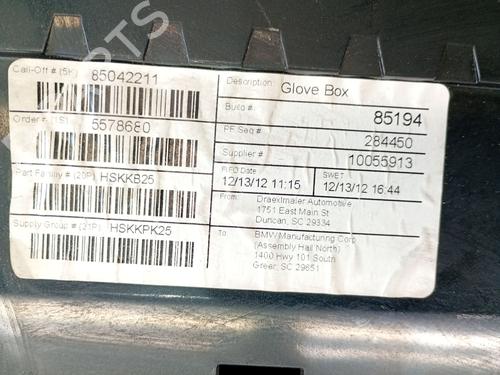 Glove box BMW X3 (F25) xDrive 20 d | BP37405117C95 - Image 3