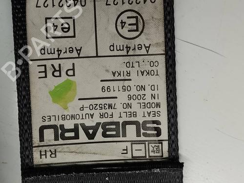 Front right seatbelt SUBARU LEGACY IV Estate (BP)  | BP18905937I25 