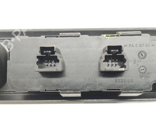 Left front window switch PEUGEOT 407 (6D_) 2.0 HDi 135 (6DRHRH, 6DRHRE, 6DRHRG, 6DRHRJ) | BP33461234I27 - Image 5
