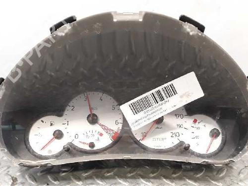Used Instrument cluster PEUGEOT 206 Hatchback (2A/C) 1.6 16V (109 hp) 3054973