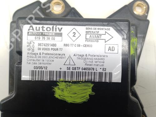 ECU airbags PEUGEOT 308 I (4A_, 4C_) 1.6 HDi | BP26516385M53 