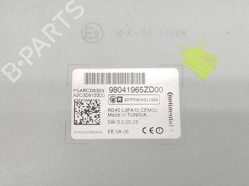 Radio CITROËN C-ELYSEE (DD_) 1.6 HDI 92 | BP27873238E6 