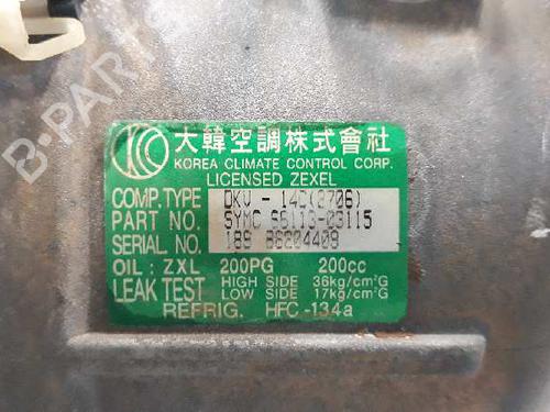 AC compressor SSANGYONG MUSSO (FJ)  | BP6148799M34 