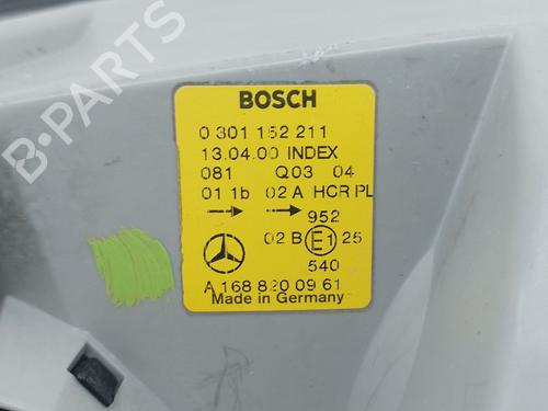 Left headlight MERCEDES-BENZ A-CLASS (W168) A 170 CDI (168.008) | BP30385189C28 