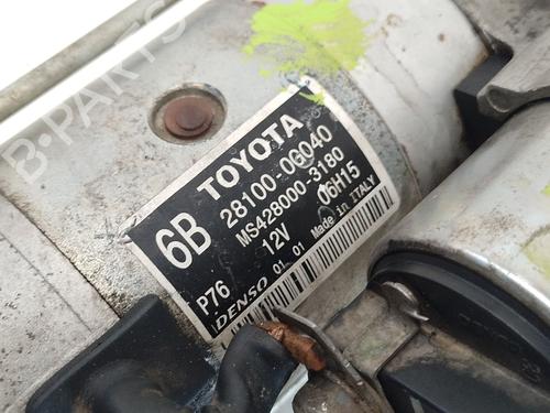 Starter TOYOTA RAV 4 III (_A3_) 2.2 D 4WD (ALA30_, ALA30R) | BP29433044M8 