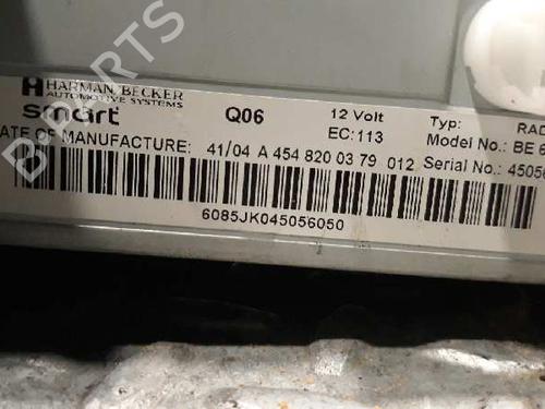 Radio SMART FORFOUR (454) | BP6687684E6
