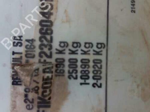 Front bumper RENAULT KANGOO (KC0/1_) D 65 1.9 (KC0E, KC02, KC0J, KC0N) | BP3058006C7 