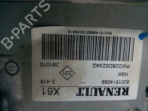 Steering column RENAULT KANGOO / GRAND KANGOO II (KW0/1_)  | BP3064543M21 