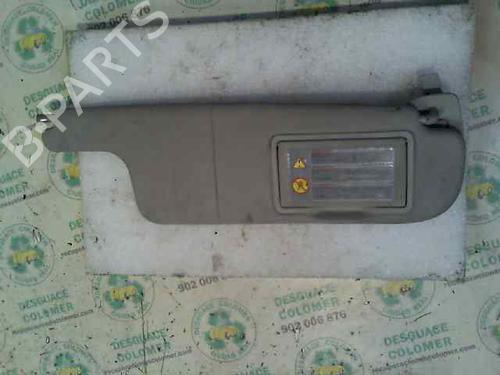 Right sun visor RENAULT LAGUNA II (BG0/1_) 1.9 dCi (BG08, BG0G) (120 hp)null