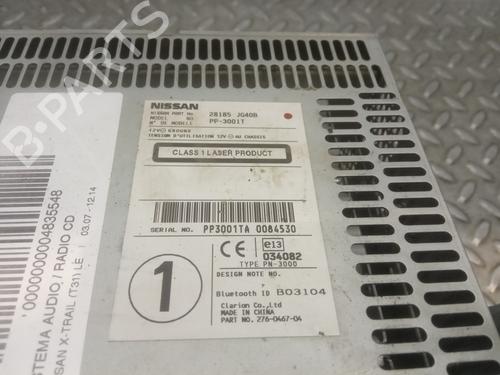 Radio NISSAN X-TRAIL II (T31)  | BP3069357E6 