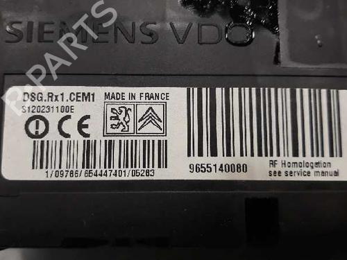 Electronic module CITROËN C5 II (RC_)  | BP11672617M83 