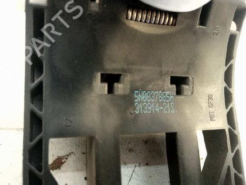 Front left exterior door handle VW GOLF VII (5G1, BQ1, BE1, BE2) 1.6 TDI | BP3474718C128 