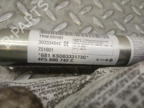 Right curtain airbag AUDI A6 C6 (4F2) 3.0 TDI quattro | BP10675773C12 